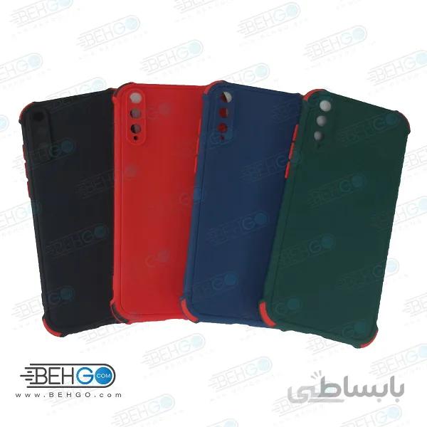قاب هواوی Y8P کاور مدل ژله ای دکمه رنگی محکم ضد ضربه با محافظ لنز دوربین گوشی وای 8 پی 2020 گارد محافظ قاب Camera Cover color key Case for Huawei Y8P