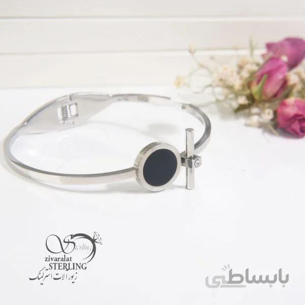 دستبند النگویی زنانه طرح طلا کد 181362