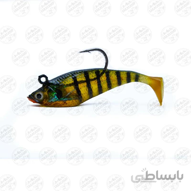 طعمه ماهیگیری ماهی ژله ای کایدا AG011 03BG بسته 3 عددی
