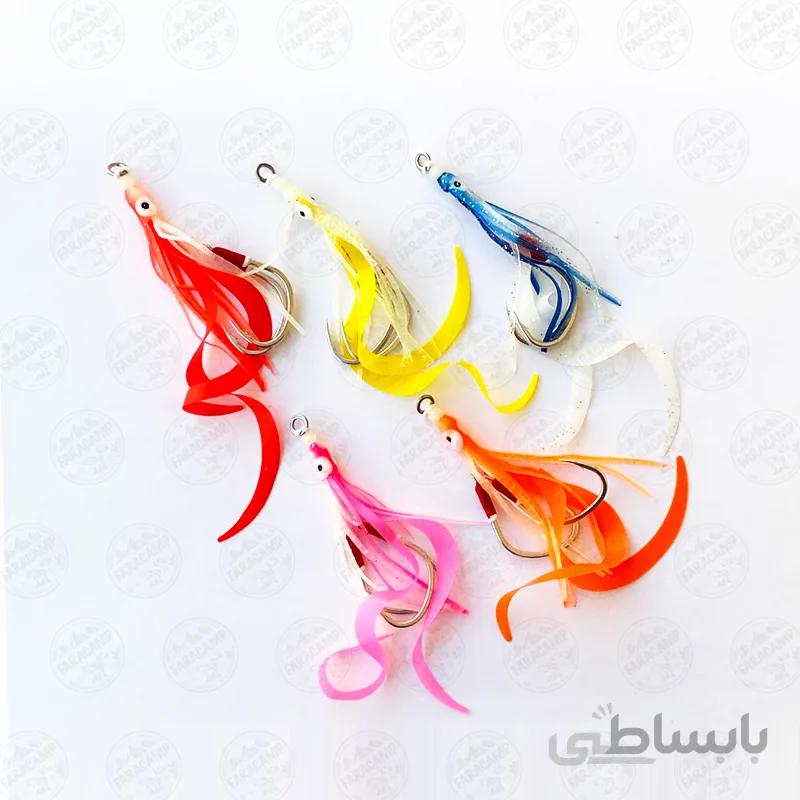 طعمه ماهیگیری اختاپوس بسته 5 عددی