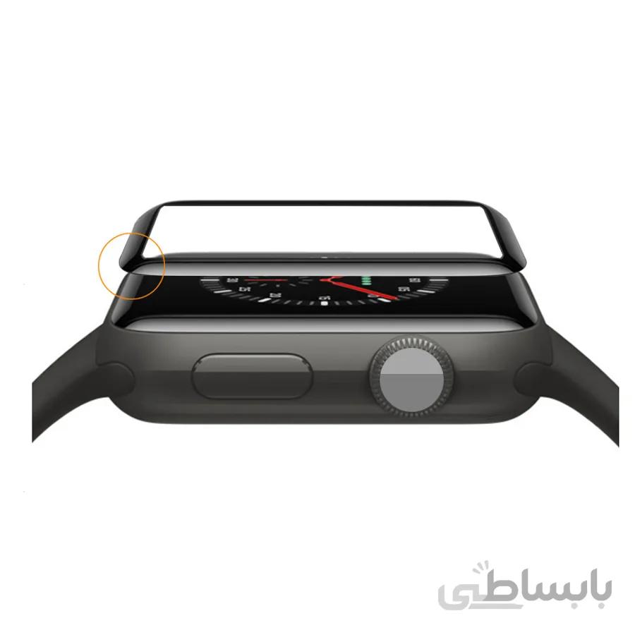 محافظ صفحه نمایش 9D اپل واچ سری 4 برند JINYA سایز 40 میلی متر