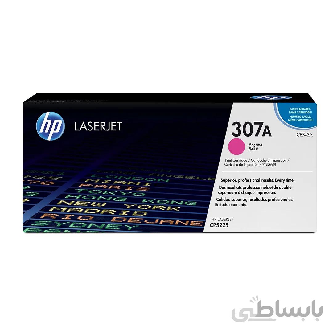 تونر اوریجینال اچ پی مدل HP 307A Magenta ا CE743A