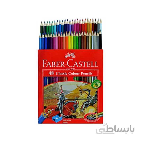 فابر کاستل – مداد رنگی 48 تایی مقوایی
