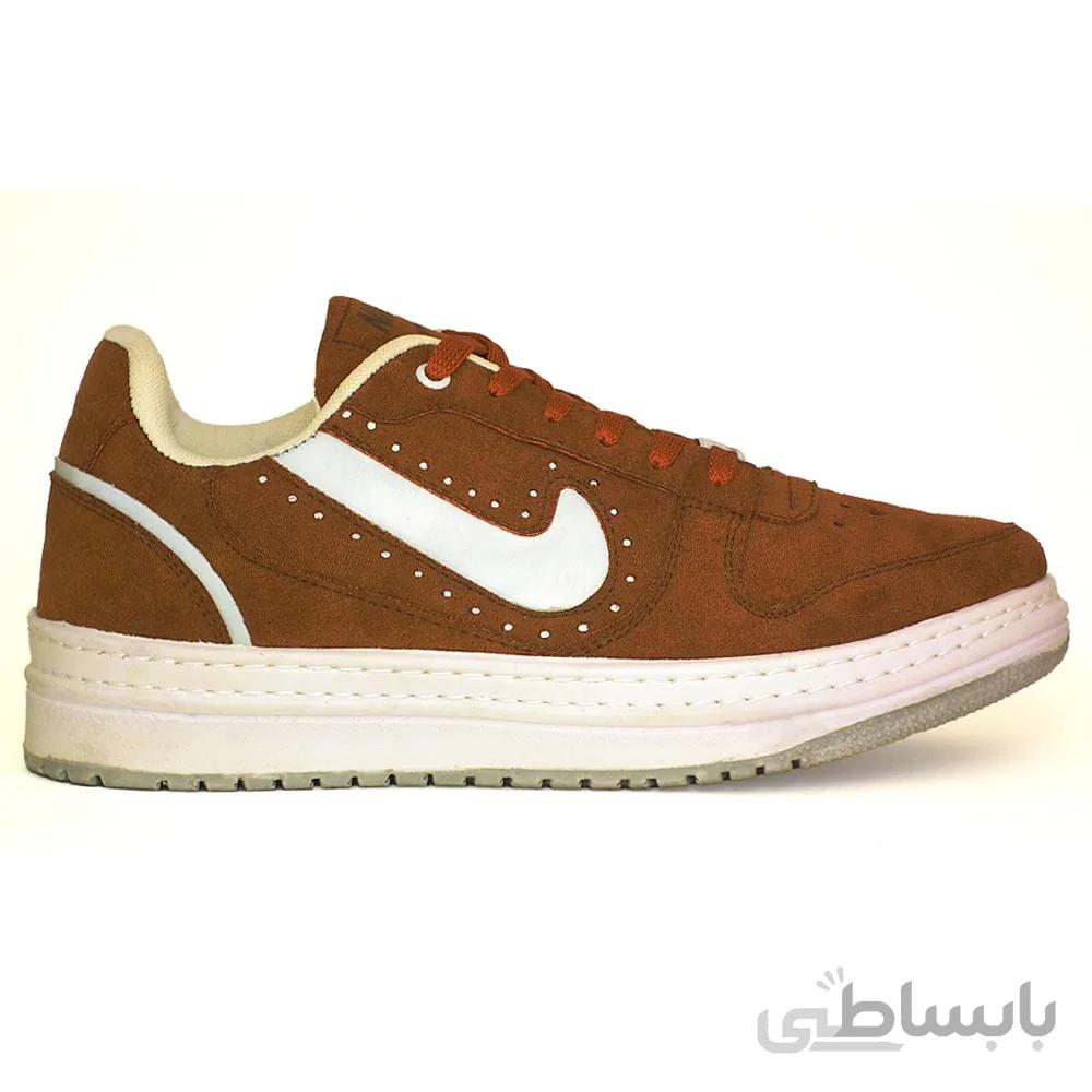کفش اسپورت مدل NIKE SUEDE قهوه ای