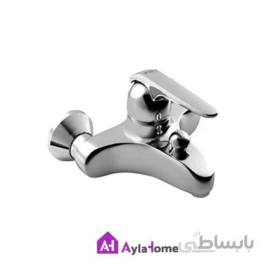 شیر حمام مدل دومو کروم کی دبلیو سی ا حمام دومو کروم