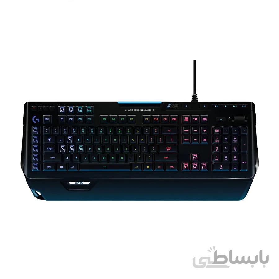 کیبورد مخصوص بازی لاجیتک مدل G910 Orion SPECTRUM ا Logitech G910 Orion SPECTRUM Gaming Keyboard