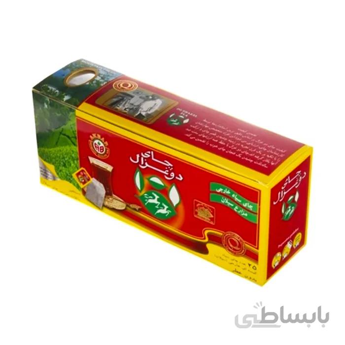 چای کیسه ای ساده دوغزال