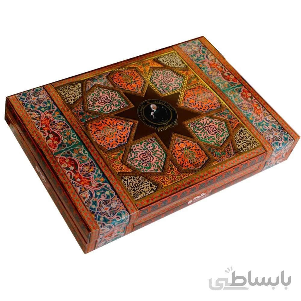گز شیرین 40 درصد لقمهای پسته طرح پردیس – 450 گرم