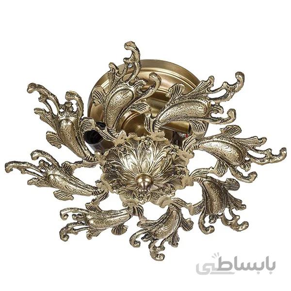 لوستر سه شعله چشمه نور کد C2637/3B برنزی