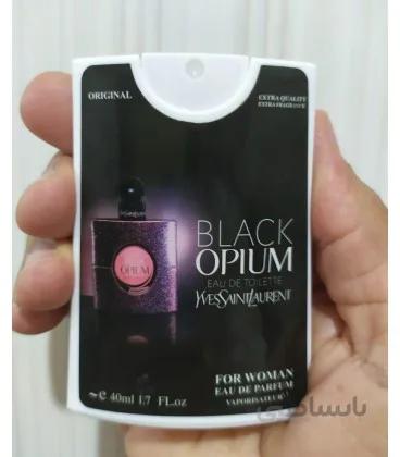 عطر کتابی 40 میل مدل Black Opium