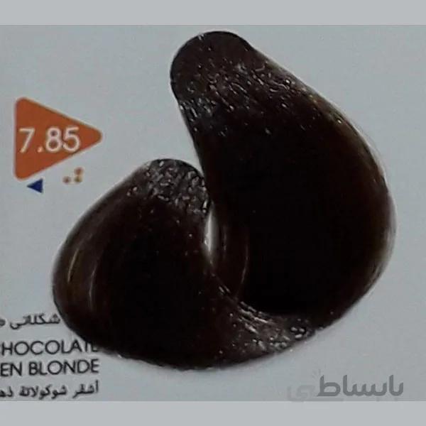 رنگ مو ویتامول (Vitamol) بلوند شکلاتی طلایی متوسط (شماره 7/85 شکلاتی طلایی) حجم 120 میل