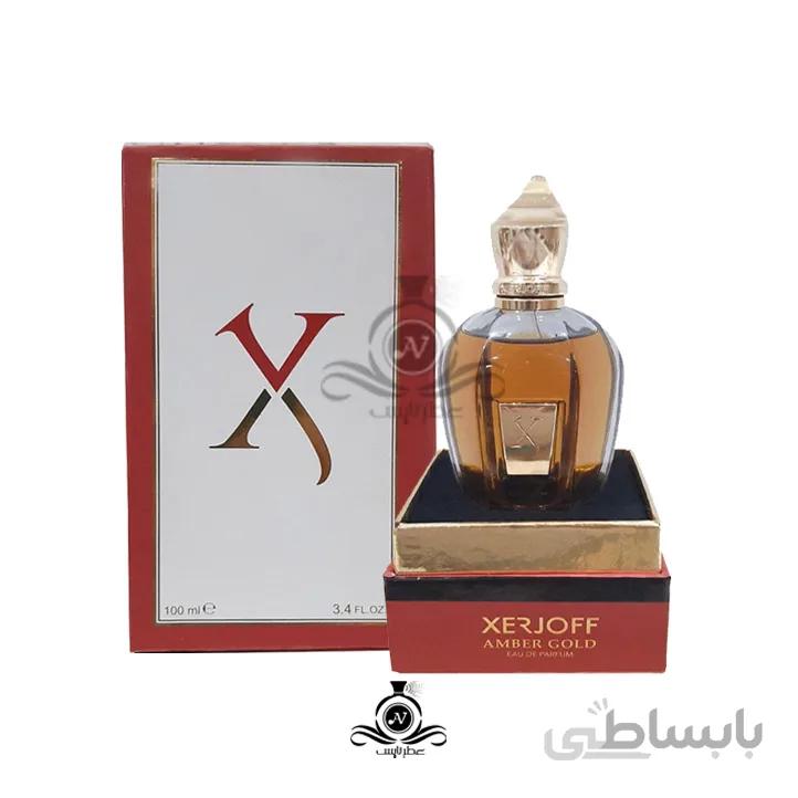 ادکلن هاردباکس مردانه/زنانه زرجوف امبر گلد xerjoff amber gold