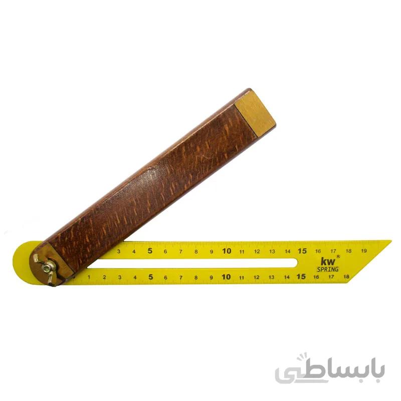 گونیا متحرک KW زرد مدل Z25