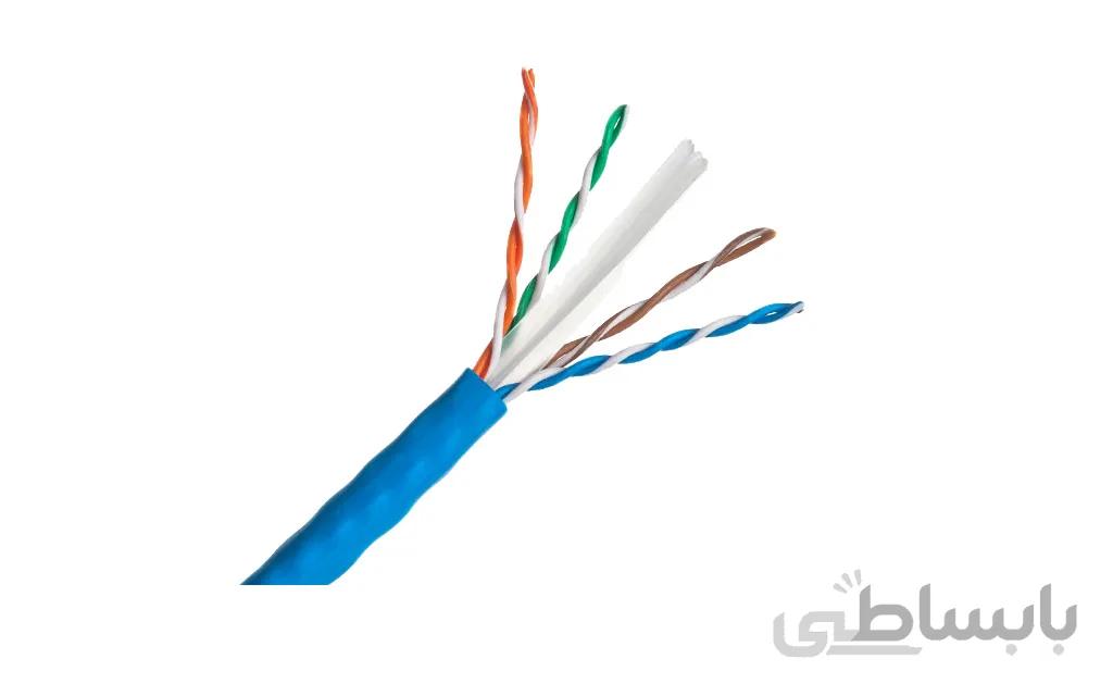 کابل شبکه لگراند Cat6 UTP تمام مس ا Legrand Cat6 UTP copper network cable without fluke test