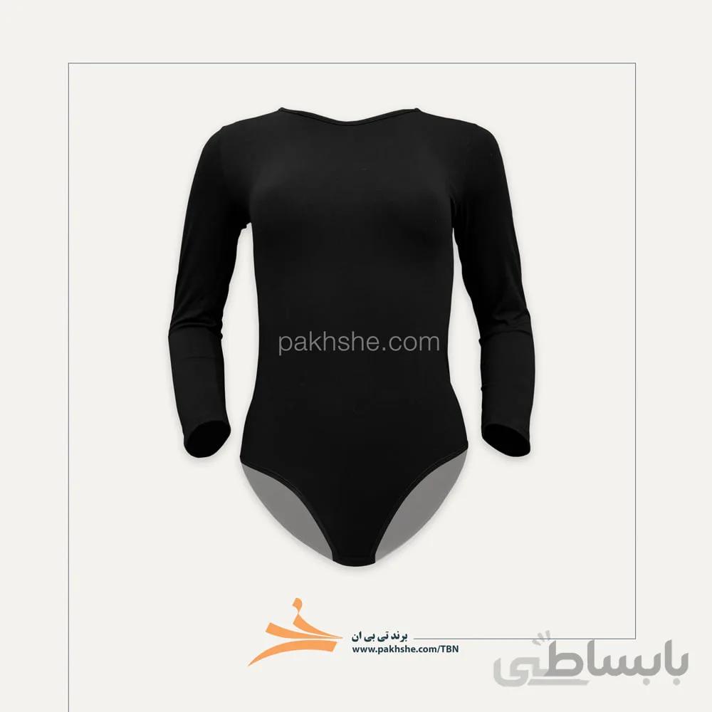 بادی آستین بلند یقه گرد لاکرا پنبه برند تی بی ان کد 1762