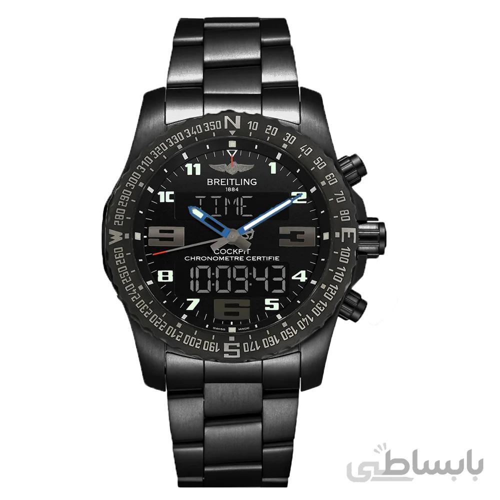 ساعت مچی مردانه برایتلینگ مدل Breitling Cockpit B50 Black 4679Q