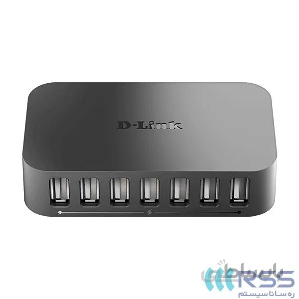 هاب 7 پورت USB 2.0 دی لینک مدل DUB-H7