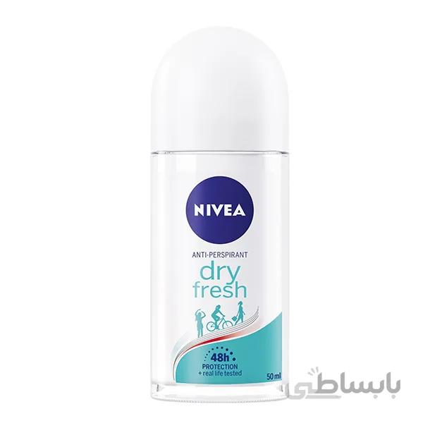 رول ضد تعریق زنانه نیوآ مدلNIVEA Dry fresh با حجم 50 میلی لیتر محصول آلمان