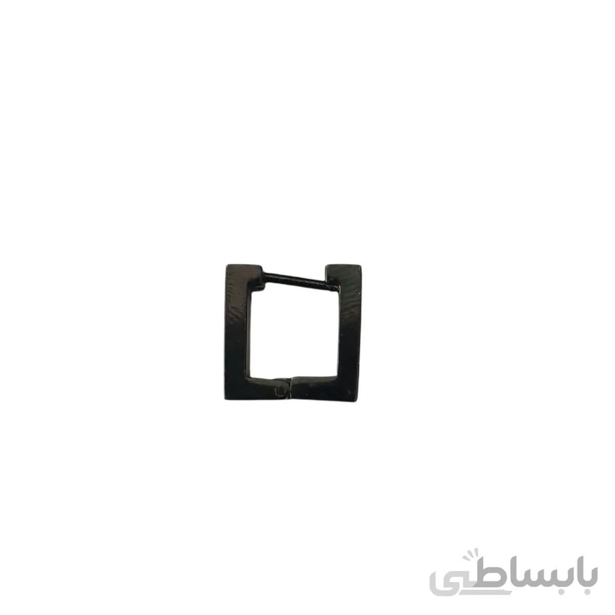 پیرسینگ گوش طرح مربع