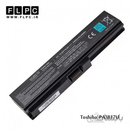 باطری لپ تاپ توشیبا 3817 مشکی Toshiba PA3817 Laptop Battery _6cell