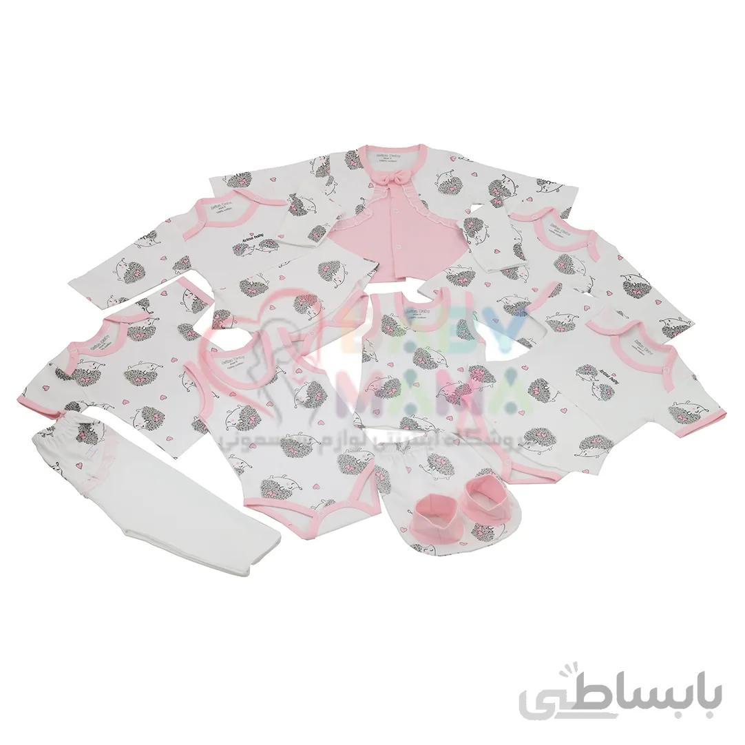 سرویس باز AVINA BABY چاپی جوجه تیغی