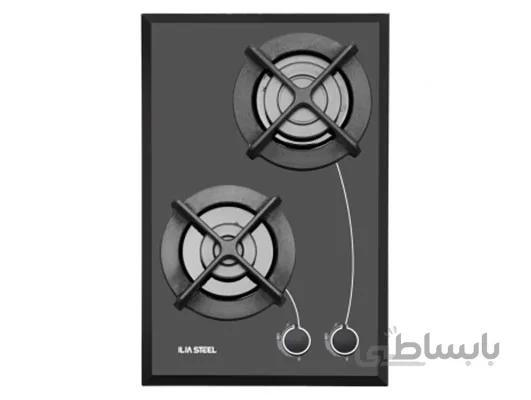 اجاق گاز شیشه ای G 202 ا اجاق گاز شیشه ای G 202