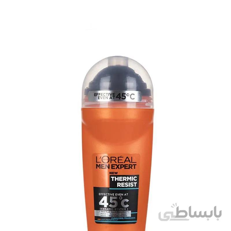 رول ضد تعریق مردانه لورآل مدل Thermic Resist حجم 50 میل ا Thermic Resist