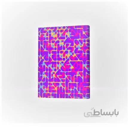 دفتر کلاسوری ۱۰۰ برگ ۶ حلقه ی رقعی آراد