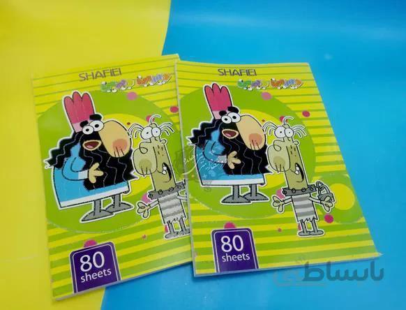 دفتر 80برگ ته چسب دیرین دیرین شفیع کد 130