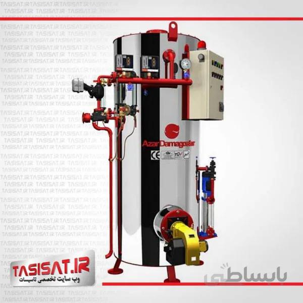 دیگ بخار آذر دما گستر ا کلیه دیگ های بخار این مجموعه با ظرفیت و فشار کاری بالا به صورت سه پاس دو کوره طبق استاندارد EN12953 و B.S.2790 و استاندارد ملی ISIRI 4321 طراحی می شوند.