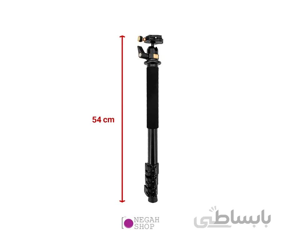 تک پایه عکاسی بیک مدل Beike 620 به همراه بال هد