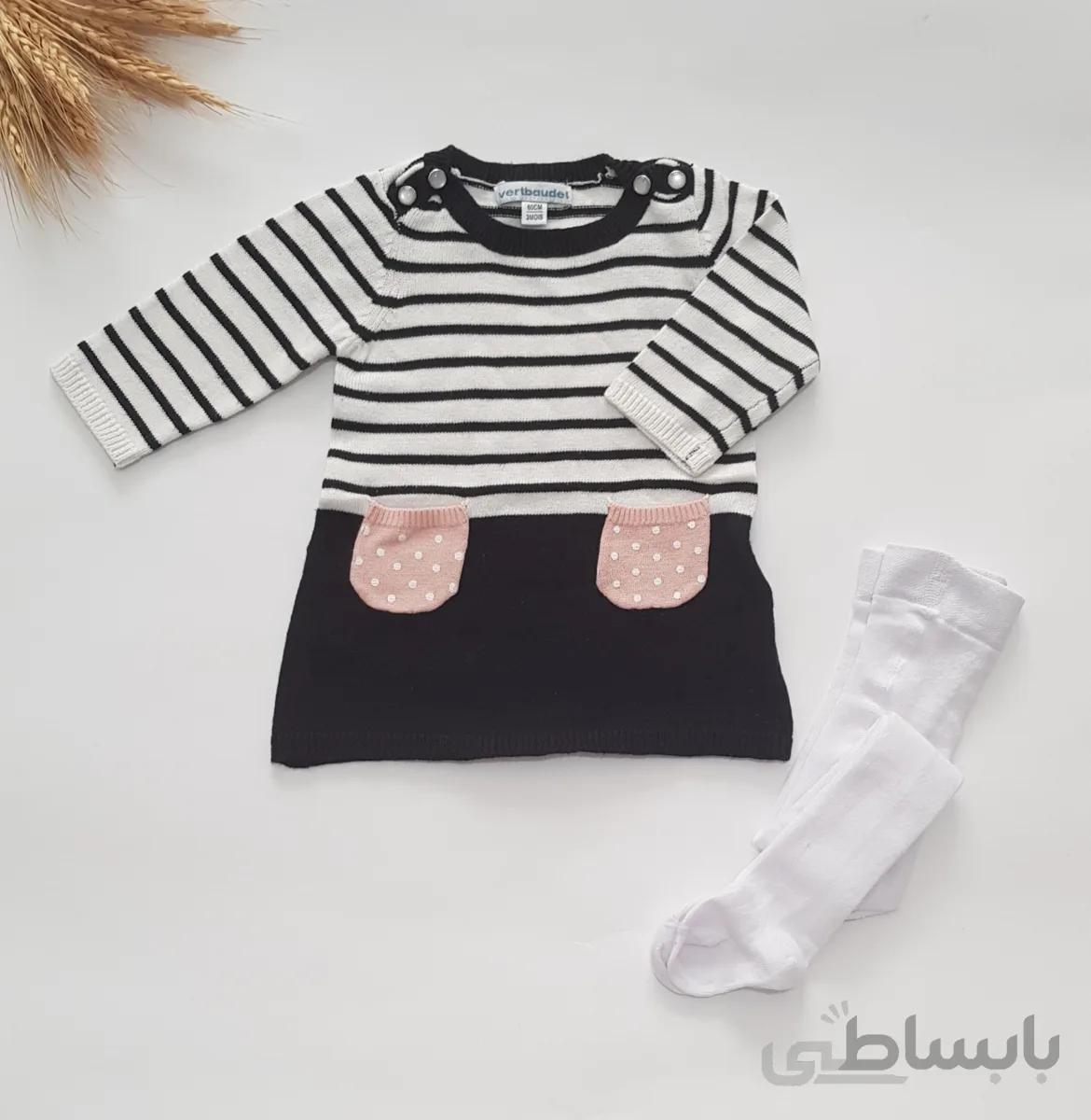 تونیک دخترانه بافت