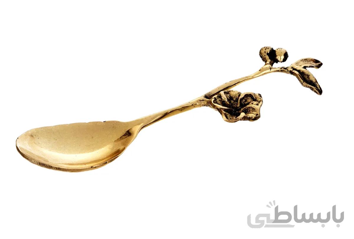 قاشق آجیل خوری طرح گل ارکیده