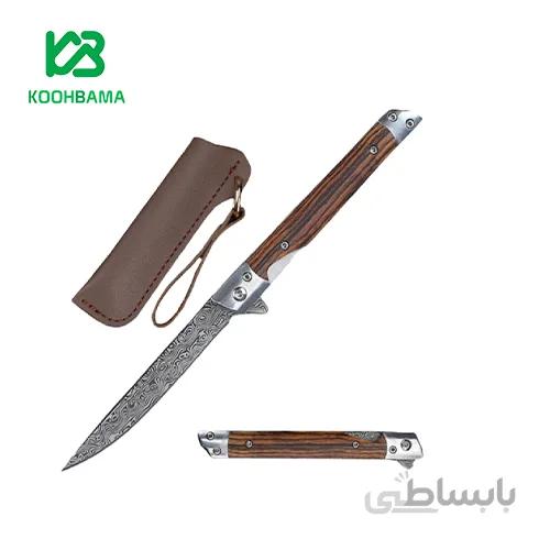 چاقوی پدر خوانده مدل M390 تیغه دمشقی