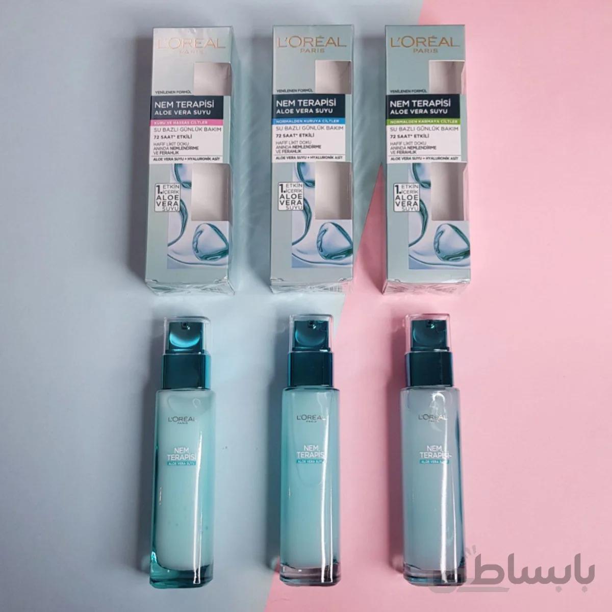 آبرسان 72 ساعته لورآل پاریس LOREAL PARIS مدل نِم تراپی آلوئه ورا حجم 70 میلی لیتر