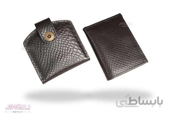ست کیف پول مردانه مدل کد wm001