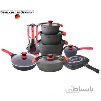 سرویس قابلمه رنگی ناسا الکتریک مدل NS-6041 ا سرویس قابلمه رنگی NASA NS-6041