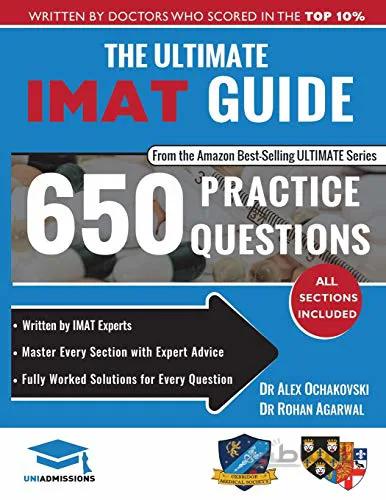 کتاب The Ultimate IMAT Guide 650 Practice Questions راهنمای نهایی IMAT 650 سوال تمرین