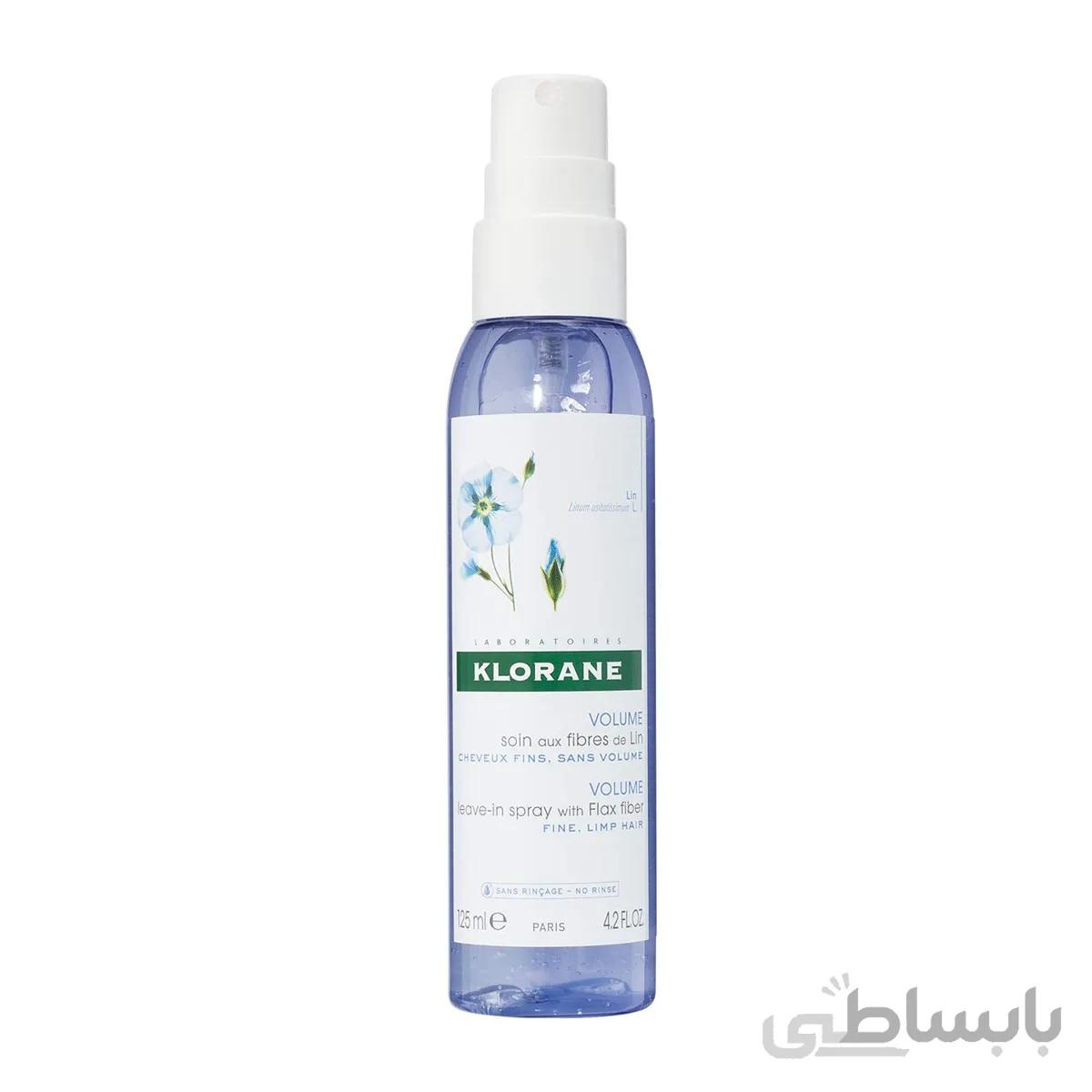 اسپری مو تخم کتان کلوران ا Leave In- Spray With Flax Fiber Klorane