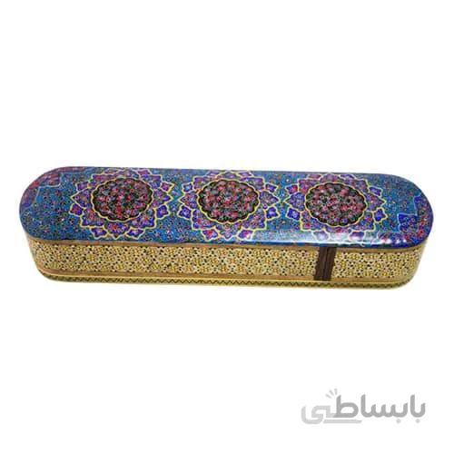 قلمدان خاتم کاری طرح تذهیب
