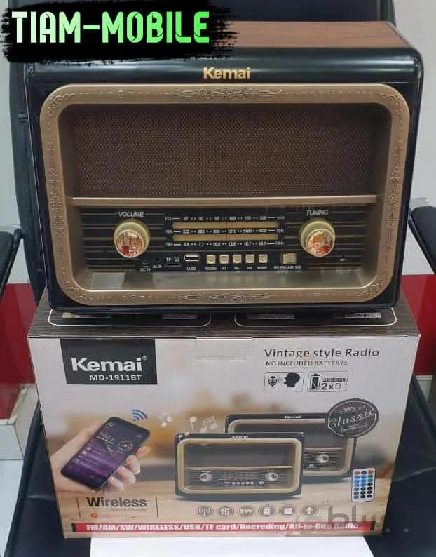 رادیو اسپیکر شارژی برند Kemai مدل MD1911BT