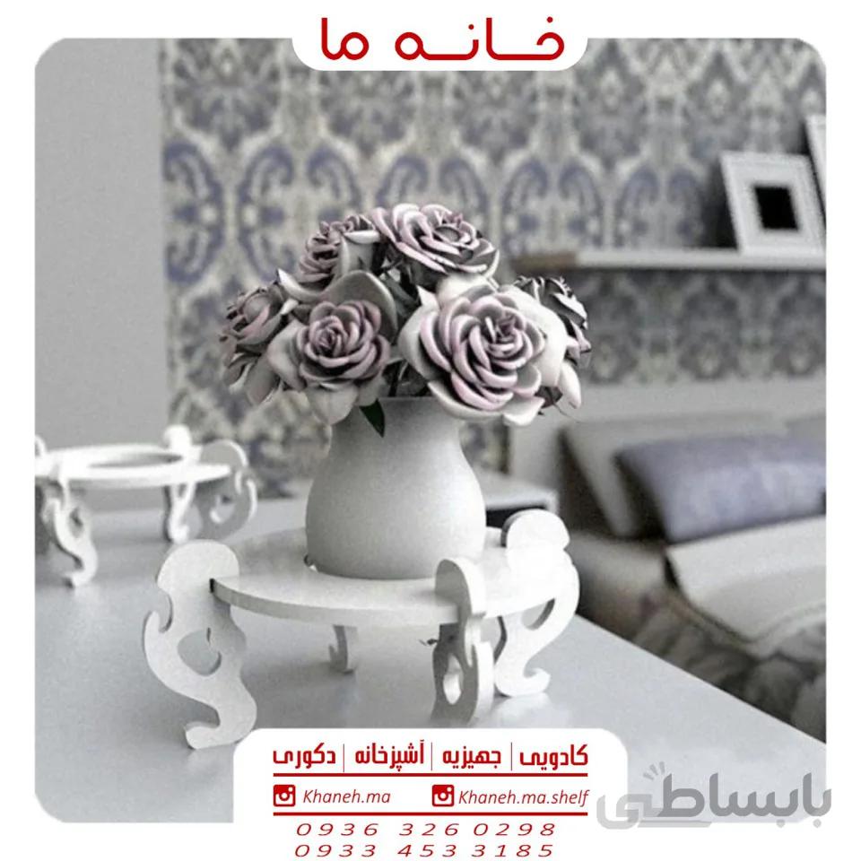 شلف گلدان سایز کوچک طرح گوچی