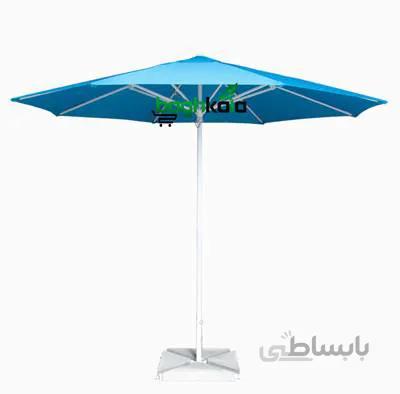 سایبان چتری آلومینیومی هشت ضلعی قطر ۳ متر