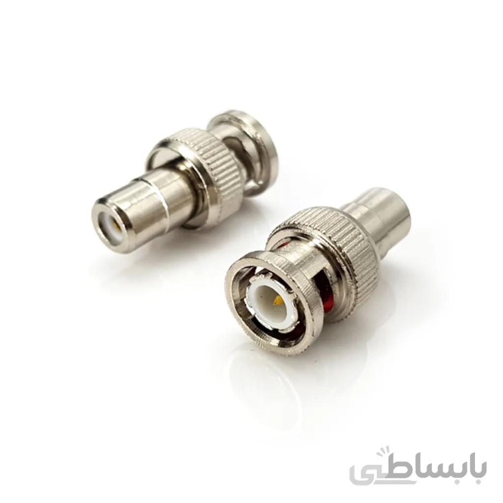 فیش تبدیل bnc female to rca