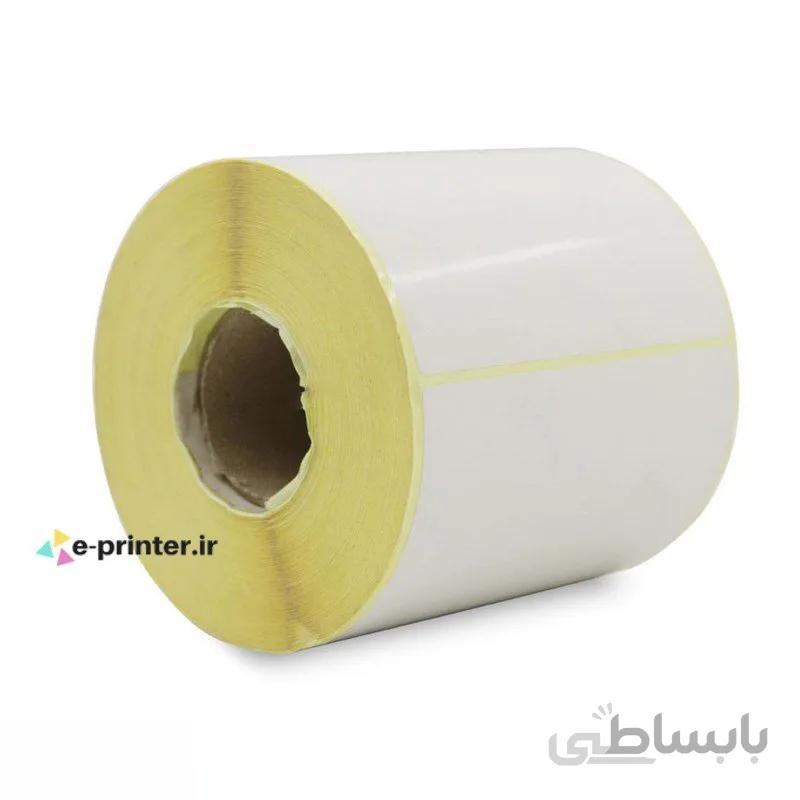 لیبل کاغذی اندازه 100*200 - تک ردیفه
