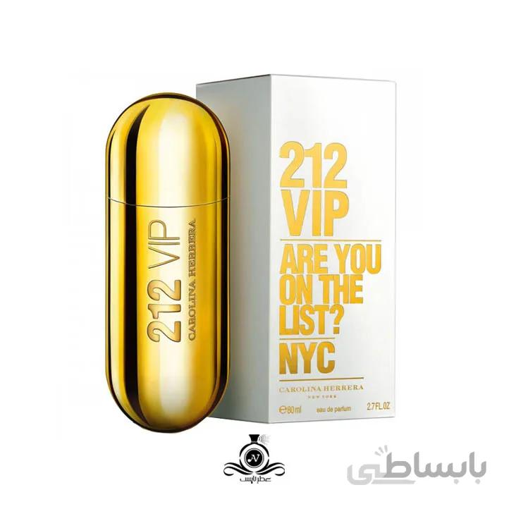 ادکلن زنانه 212 وی آی پی گلد Carolina Herrera 212 VIP