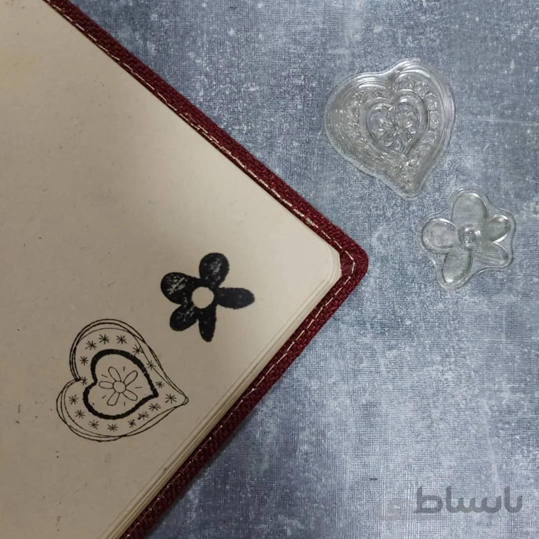 مهر سیلیکونی - قلب 04