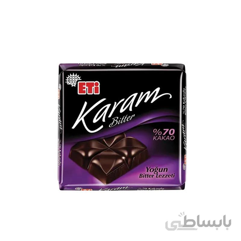 شکلات تلخ 70 درصد اتی Eti