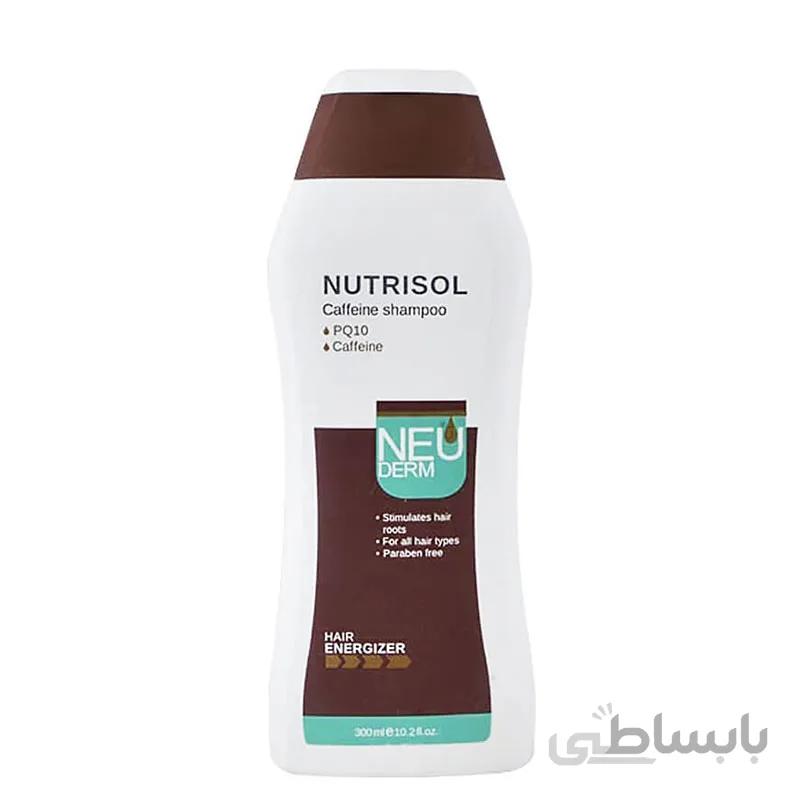 شامپو کافئین ضد ریزش مو نئودرم ا Neuderm Nutrisol Caffeine Shampoo کد 356933