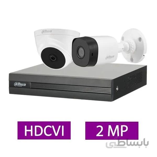 پک دوربین ارزان قیمت داهوا 2 کانال 2MP - سری اقتصادی